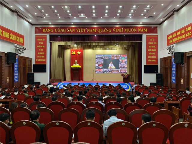 Hội nghị trực tuyến: Thông báo nhanh kết quả hội nghị lần thứ 12 Ban chấp hành Trung ương Đảng (khóa XII)