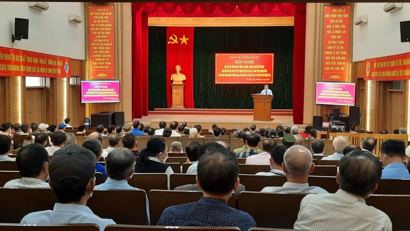 Đảng uỷ phường Hà Tu tổ chức Hội nghị quán triệt nội dung học tập và làm theo tư tưởng, đạo đức, phong cách Hồ Chí Minh chuyên đề năm 2022