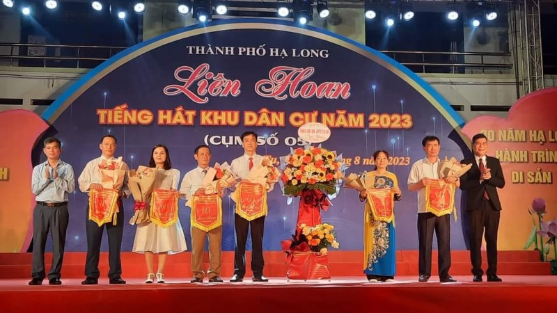 Liên hoan tiếng hát khu dân cư thành phố Hạ Long năm 2023 Cụm số 5
