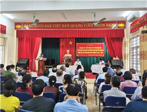 Lấy ý kiến cử tri khu 4, phường Hồng Hà, TP Hạ Long, đối với người ứng cử đại biểu HĐND tỉnh khóa XIV