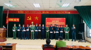 UBND Phường Hà Tu tổ chức gặp mặt công dân lên đường làm nghĩa vụ quân sự năm 2023 và đón nhận quân nhân hoàn thành nghã vụ quân sự trở về địa phương.