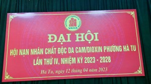 Đại hội Hội Nạn chất độc Da Cam/Dioxin phường Hà Tu lần thứ IV, nhiệm kỳ 2023 - 2028