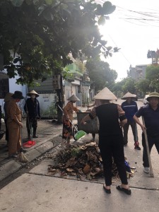 Khu phố 1 phường Hà Tu: Duy trì tuyến đường tự quản vệ sinh môi trường