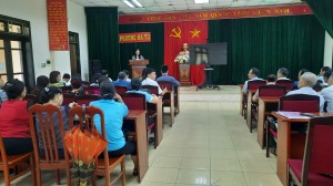 Chi hội Luật gia phường Hà Tu: Tổ chức Hội nghị tuyên truyền, phổ biến giáo dục pháp luật năm 2023
