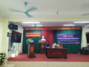 UBND phường Hà Tu tổ chức hội nghị đối thoại giữa Chủ tịch UBND phường với thanh niên phường năm 2024 