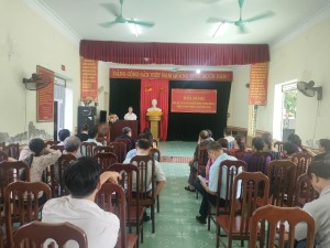 UBMTTQ Phường Hà Tu tổ chức tiếp xúc cử tri tổ chức Hội nghị Tiếp xúc cử tri với đại biểu HĐND phường khoá X trước kỳ họp thường lệ giữa năm 2024