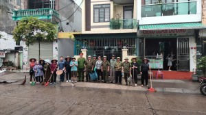 Phường Hà Tu Tổ chức ra quân về công tác đảm bảo trật tự đô thị, vệ sinh môi trường trên địa bàn năm 2025