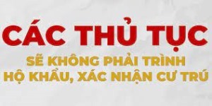 Phường Hà Tu: Thông báo công khai danh mục TTHC bỏ sổ hộ khẩu thuộc thẩm quyền 